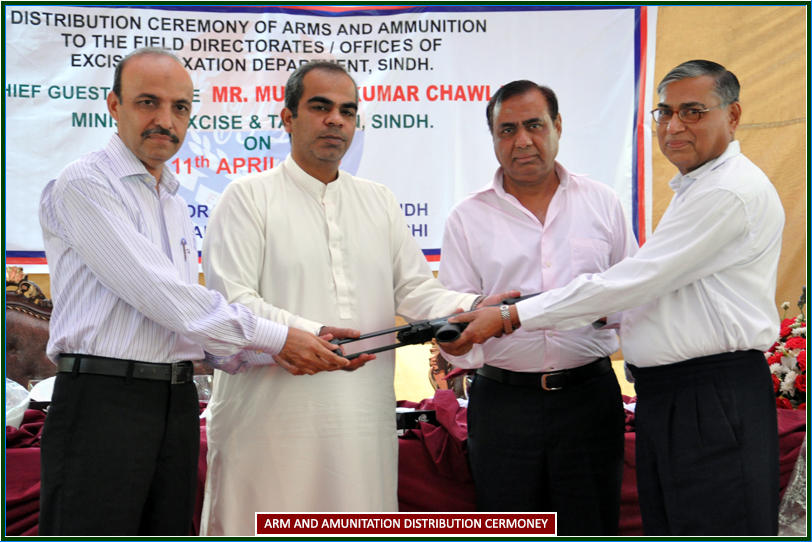 Arm and Amunitation Distribution Cermoney