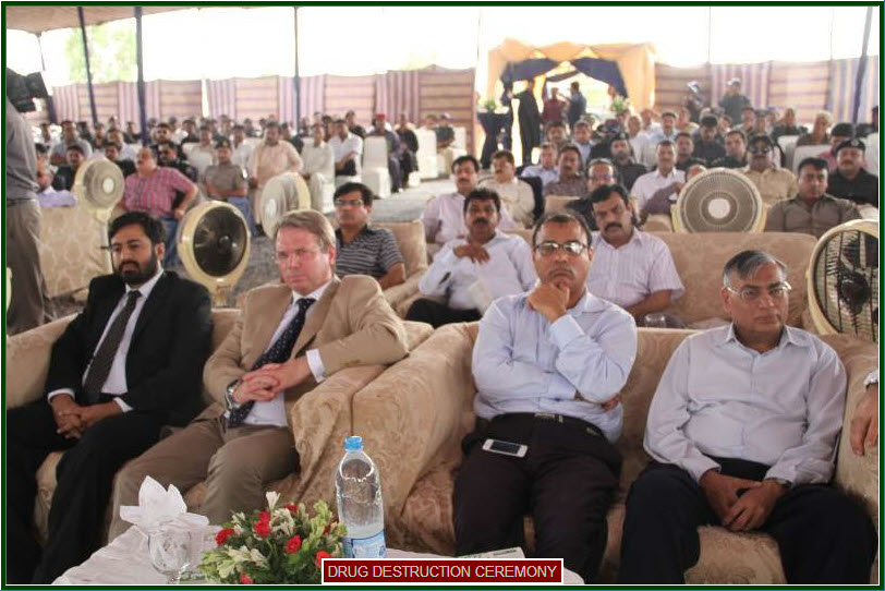 Drug Destruction Ceremony
