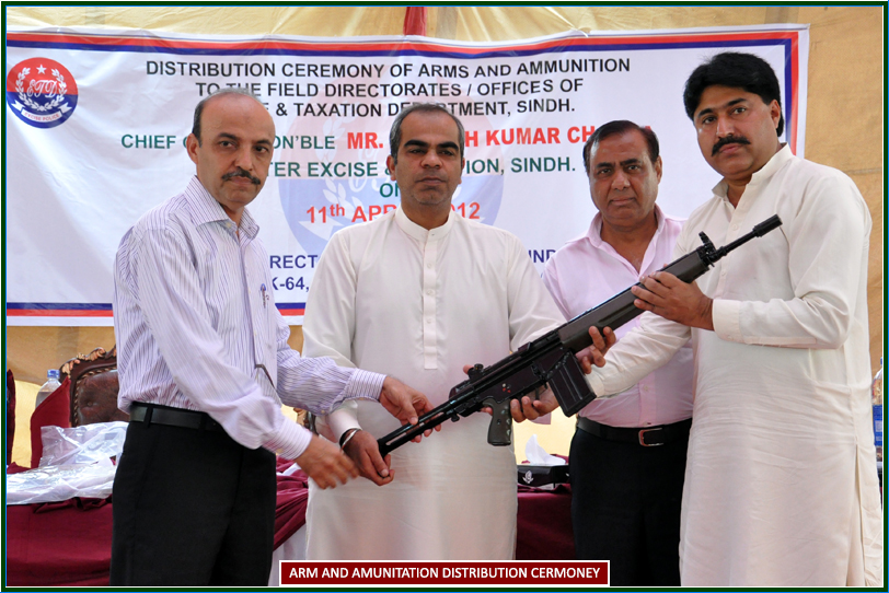 Arm and Amunitation Distribution Cermoney