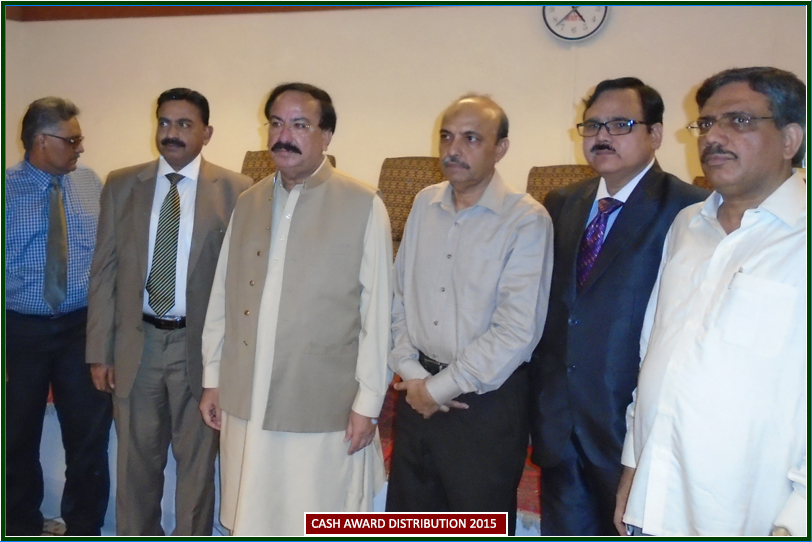 Cash Award Distribution 2015