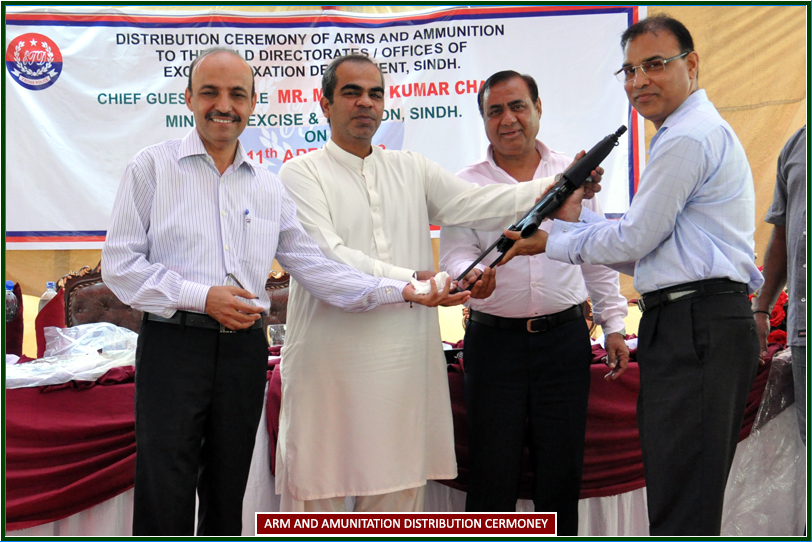 Arm and Amunitation Distribution Cermoney